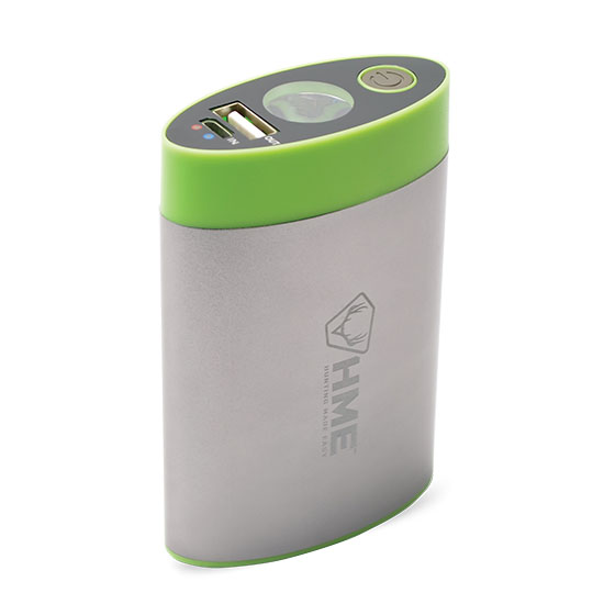 HME HAND WARMER 4400 MAH BUILT IN FLASHLIGHT - Hunting Accessories